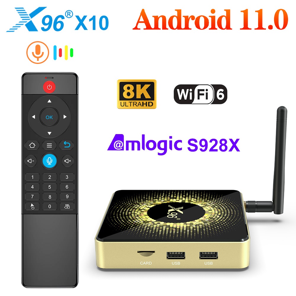 X96 X10 Amlogic S928X-J TV Box - Khadas Vim4 8Gb ulasan dan harga