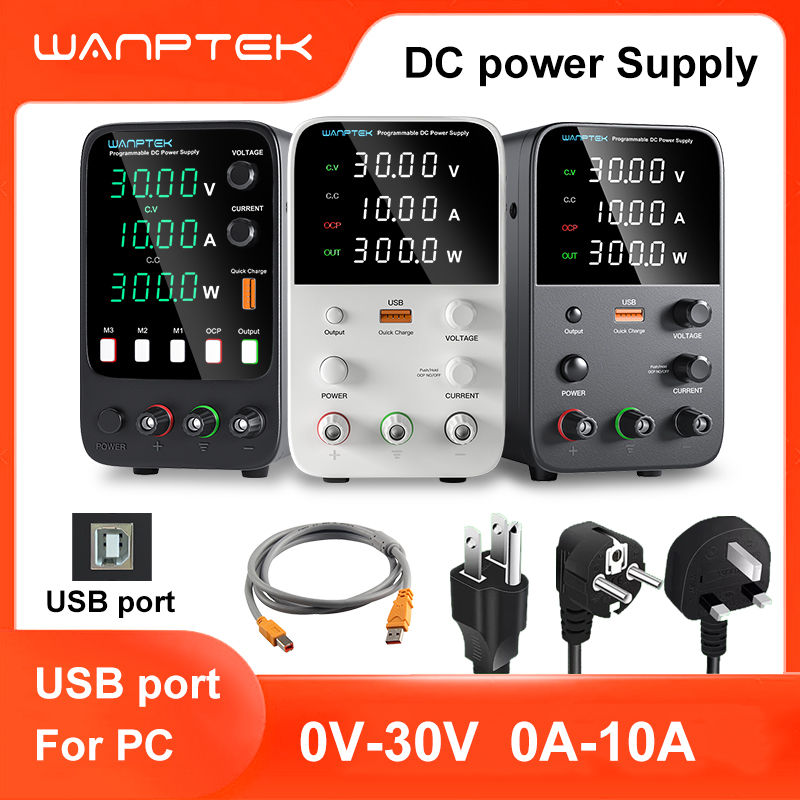Wanptek Laboratory Power Suppl - Programmable Dc Power Supply 60V 5A ulasan dan harga